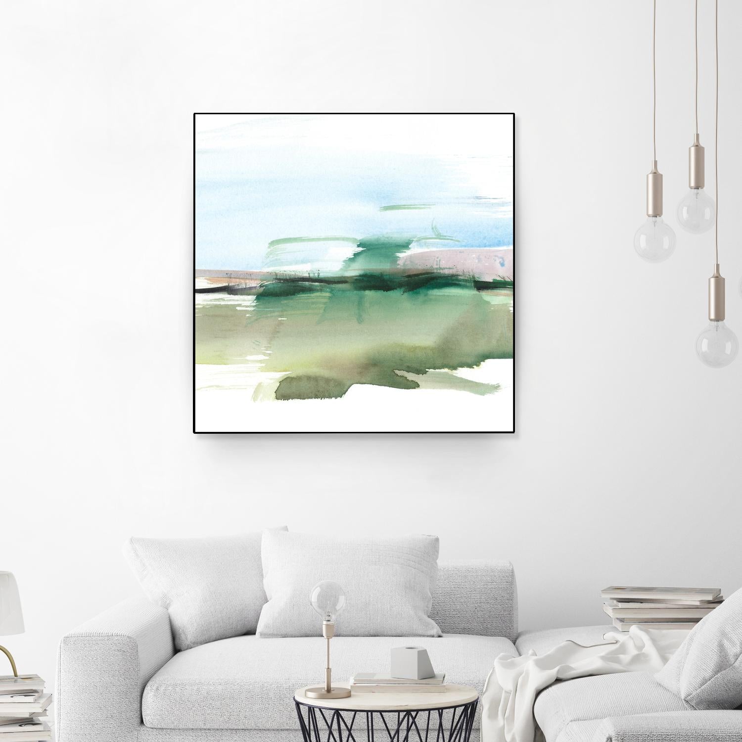 Abstract Wetland II by Ethan Harper on GIANT ART - green abstract abstract