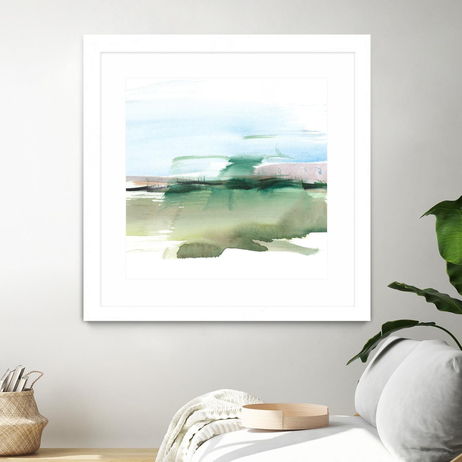 Abstract Wetland II by Ethan Harper on GIANT ART - green abstract abstract