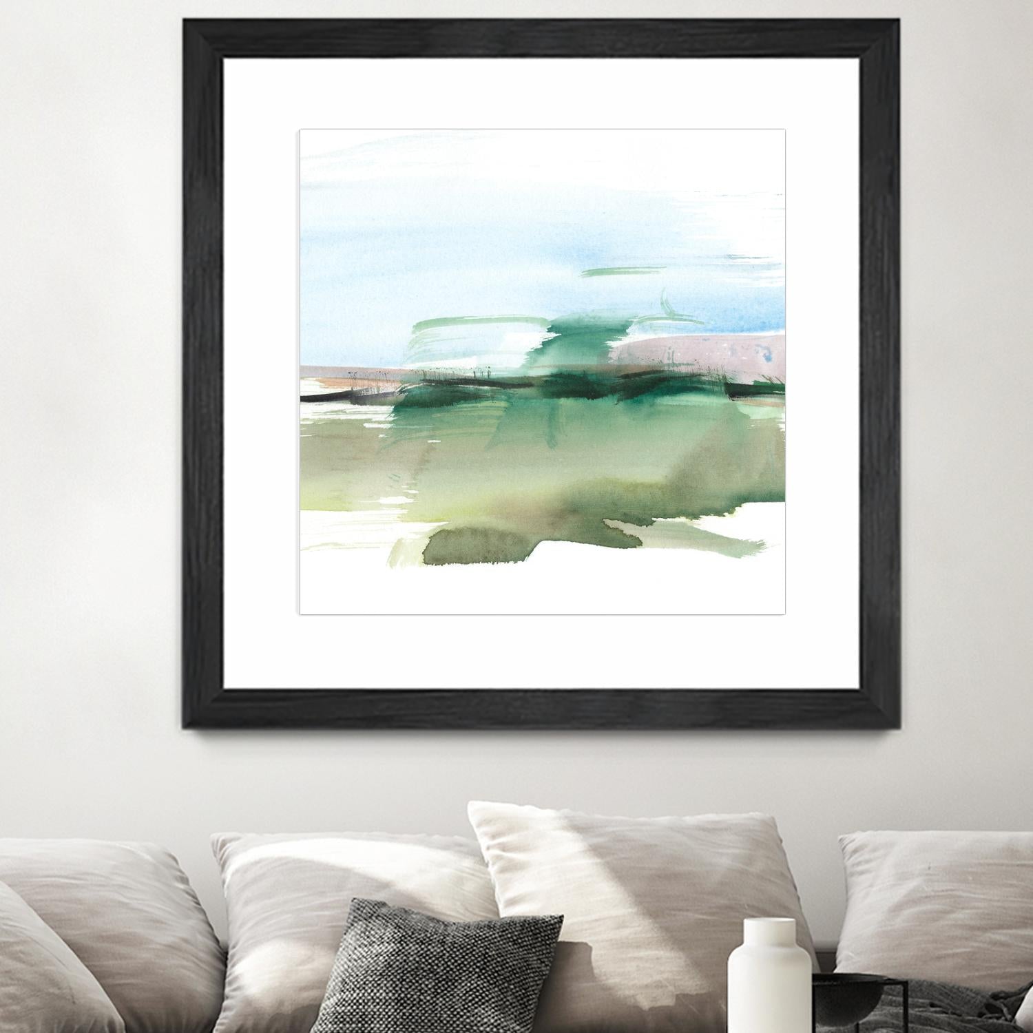 Abstract Wetland II by Ethan Harper on GIANT ART - green abstract abstract
