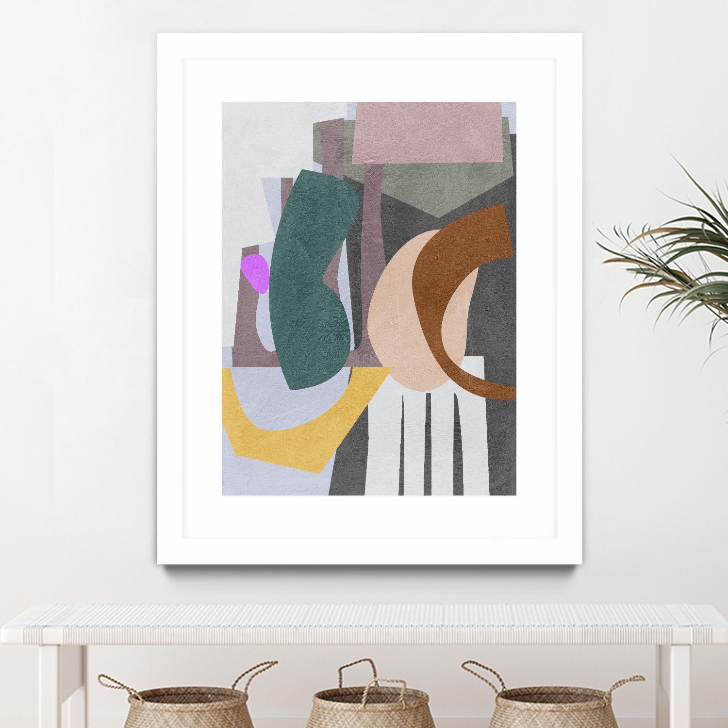 City Shades II by Melissa Wang on GIANT ART - green abstract abstract