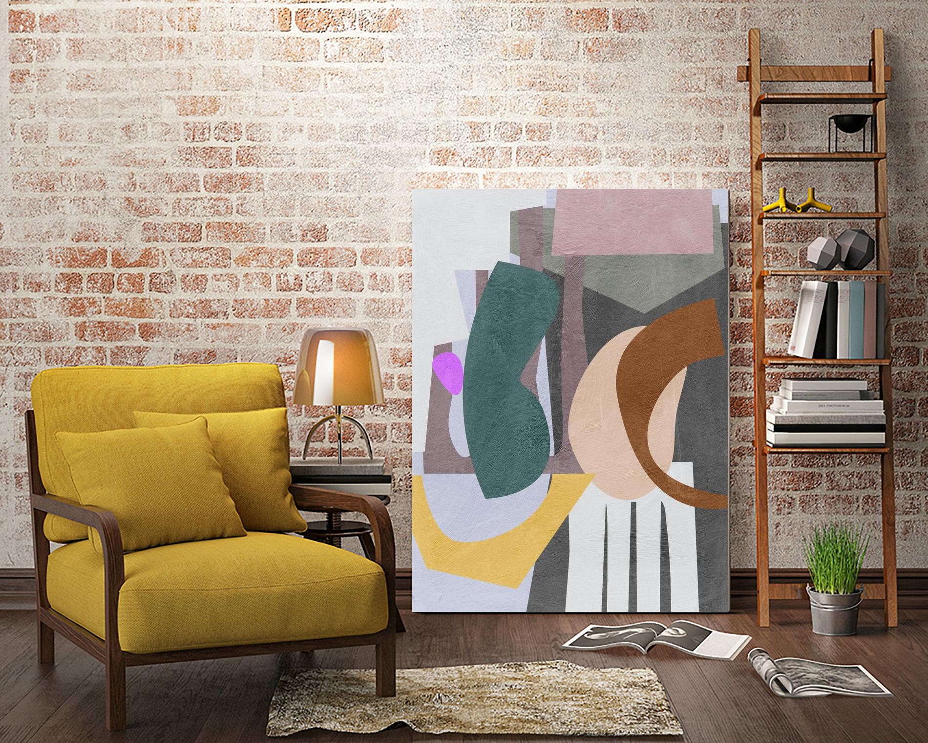 City Shades II by Melissa Wang on GIANT ART - green abstract abstract