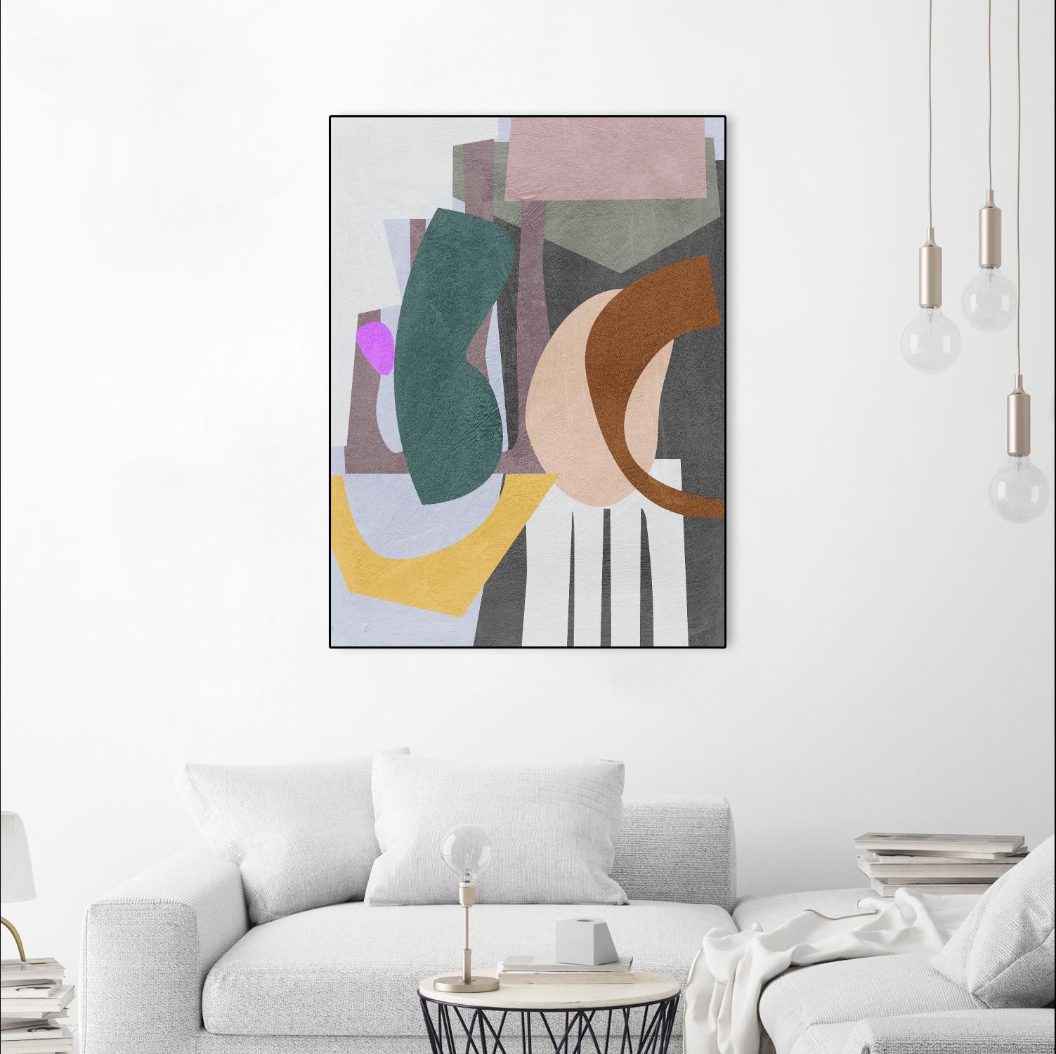 City Shades II by Melissa Wang on GIANT ART - green abstract abstract