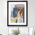 City Shades II by Melissa Wang on GIANT ART - green abstract abstract