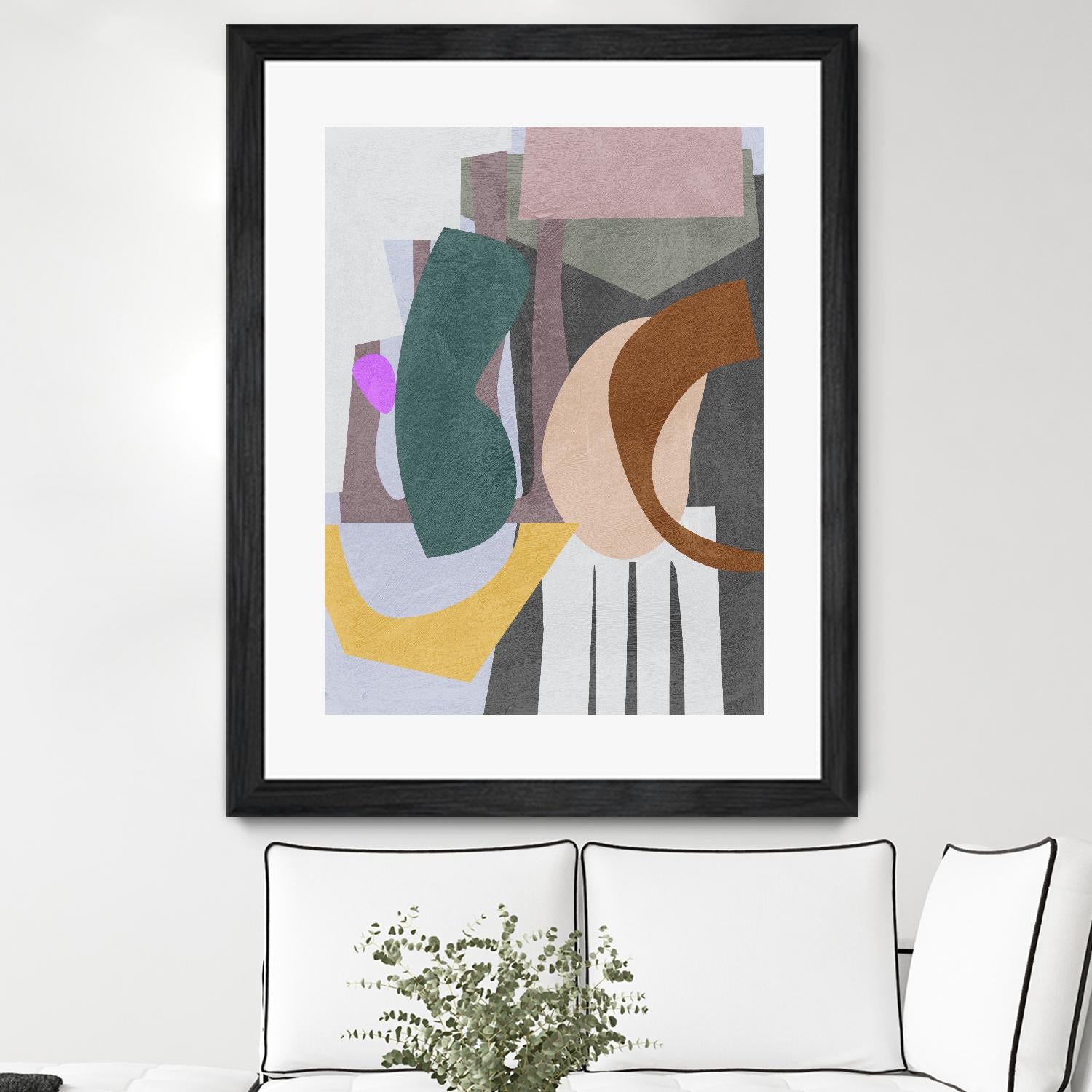 City Shades II by Melissa Wang on GIANT ART - green abstract abstract