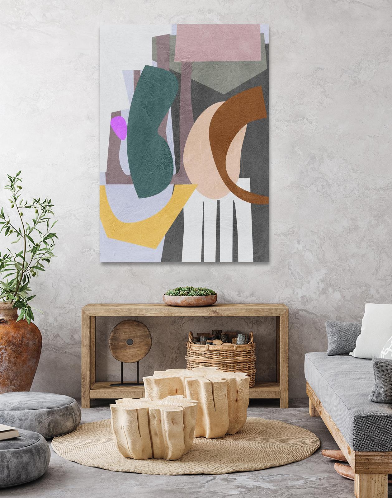 City Shades II by Melissa Wang on GIANT ART - green abstract abstract