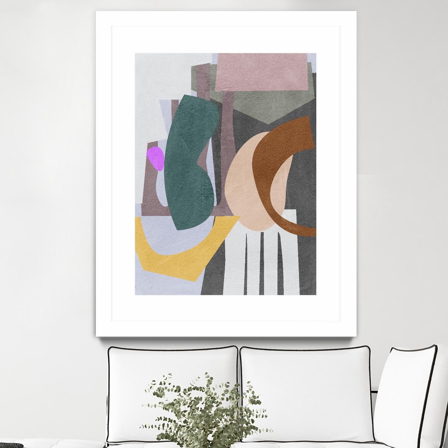 City Shades II by Melissa Wang on GIANT ART - green abstract abstract