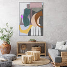 City Shades II by Melissa Wang on GIANT ART - green abstract abstract