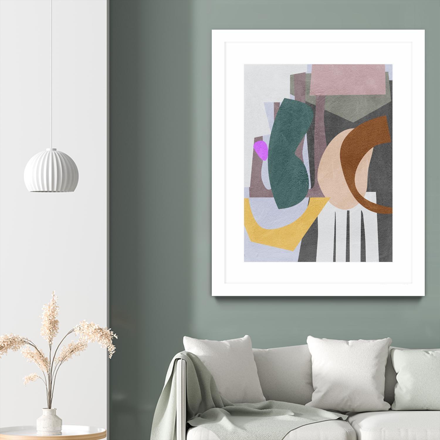City Shades II by Melissa Wang on GIANT ART - green abstract abstract