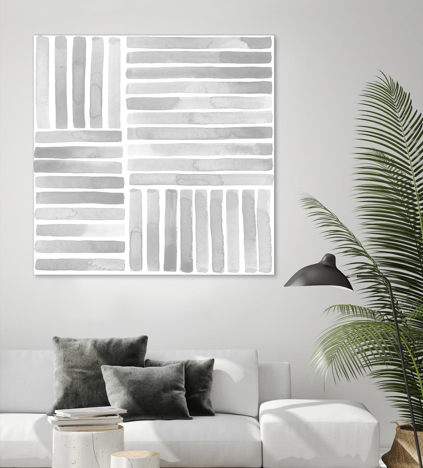 Muted Eccentricities I by Grace Popp on GIANT ART - white abstract