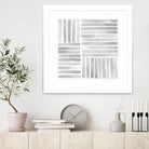 Muted Eccentricities I by Grace Popp on GIANT ART - white abstract