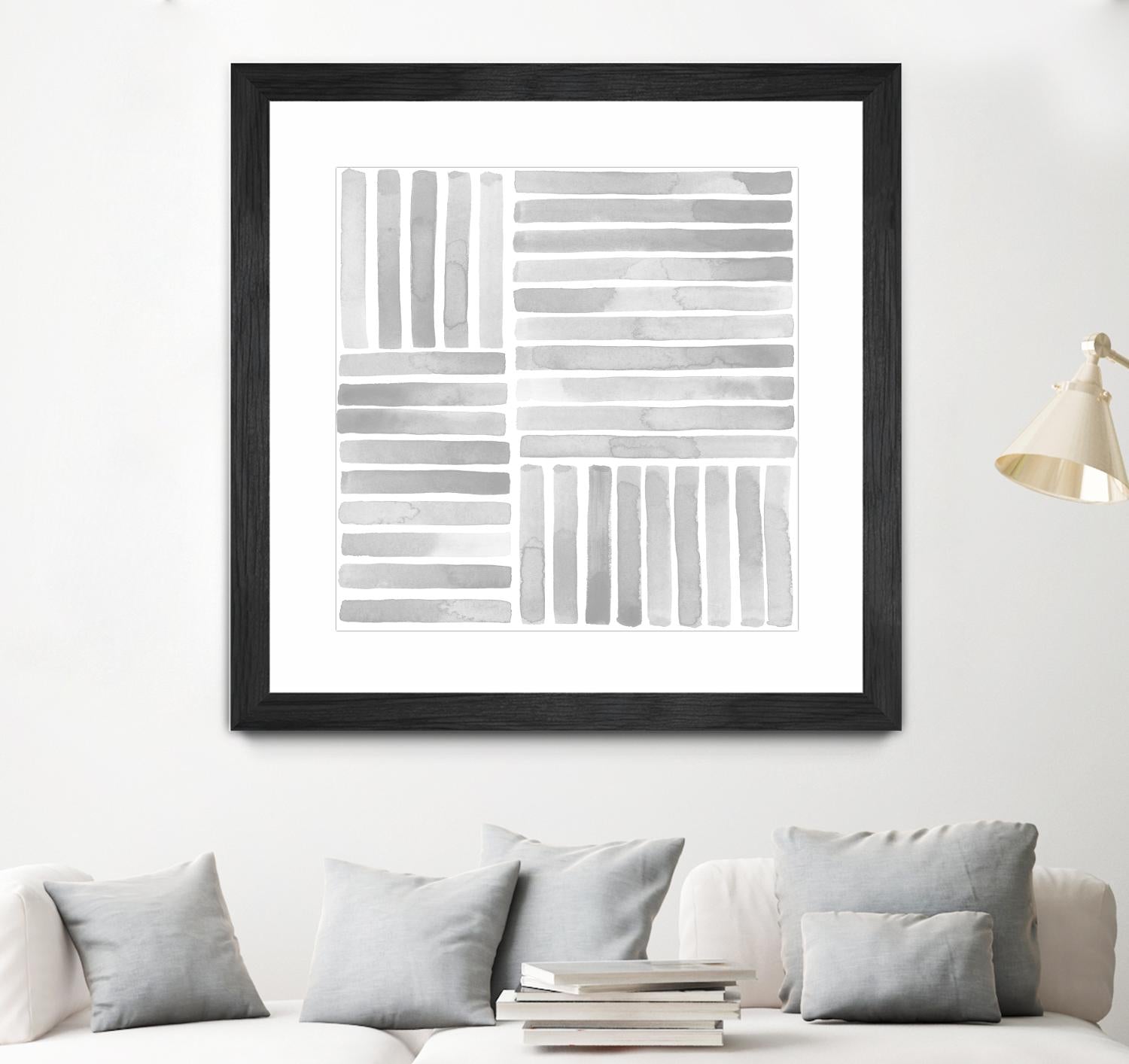 Muted Eccentricities I by Grace Popp on GIANT ART - white abstract