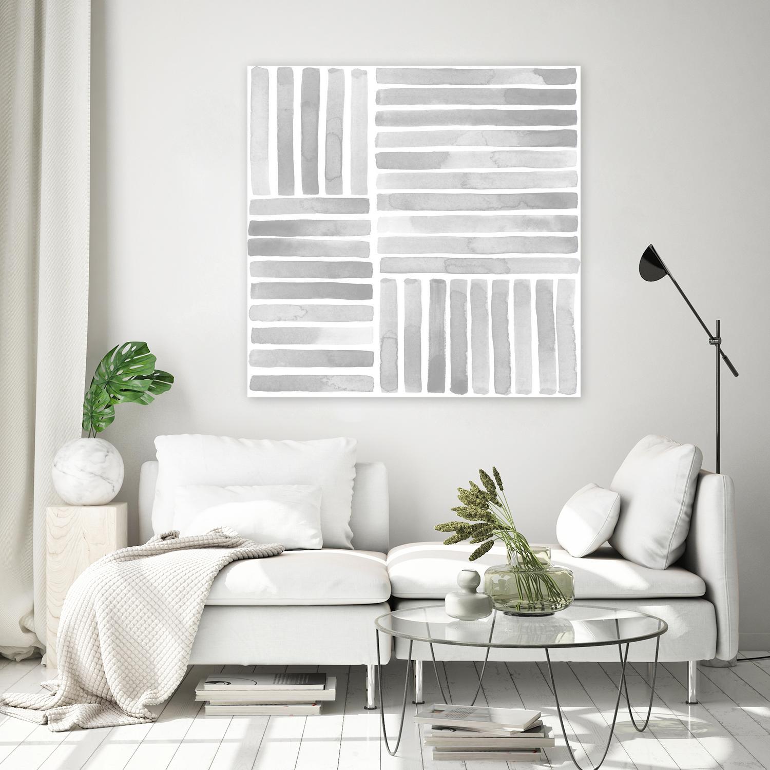 Muted Eccentricities I by Grace Popp on GIANT ART - white abstract