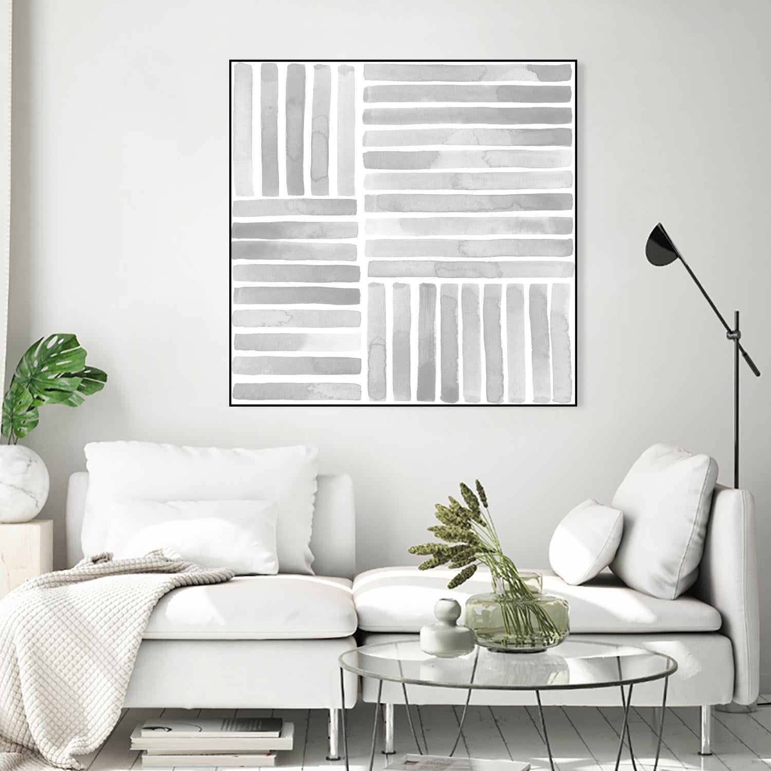 Muted Eccentricities I by Grace Popp on GIANT ART - white abstract