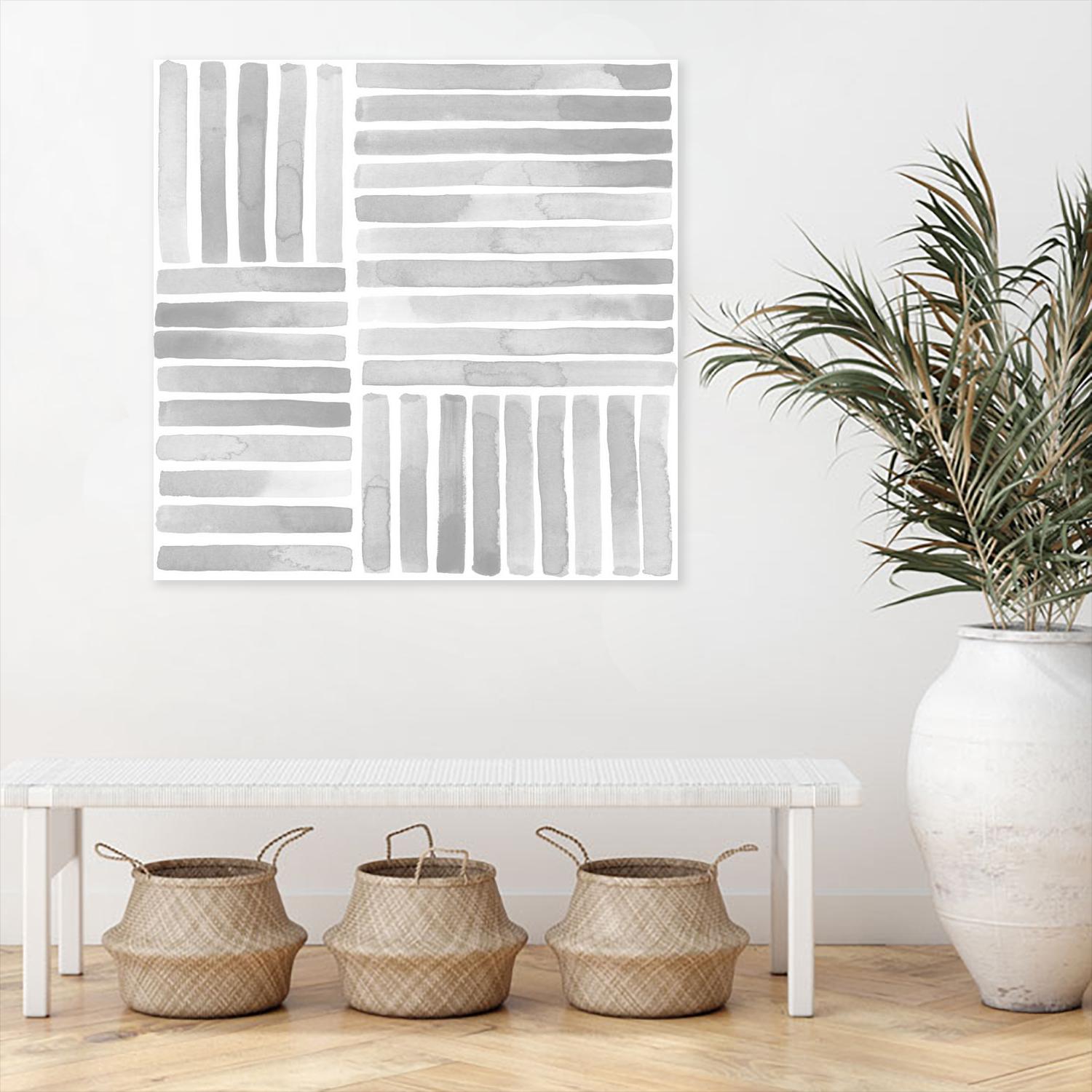 Muted Eccentricities I by Grace Popp on GIANT ART - white abstract