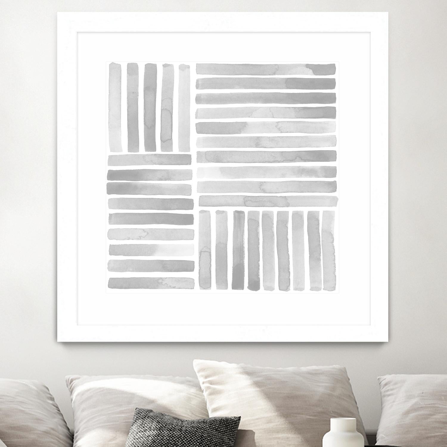 Muted Eccentricities I by Grace Popp on GIANT ART - white abstract