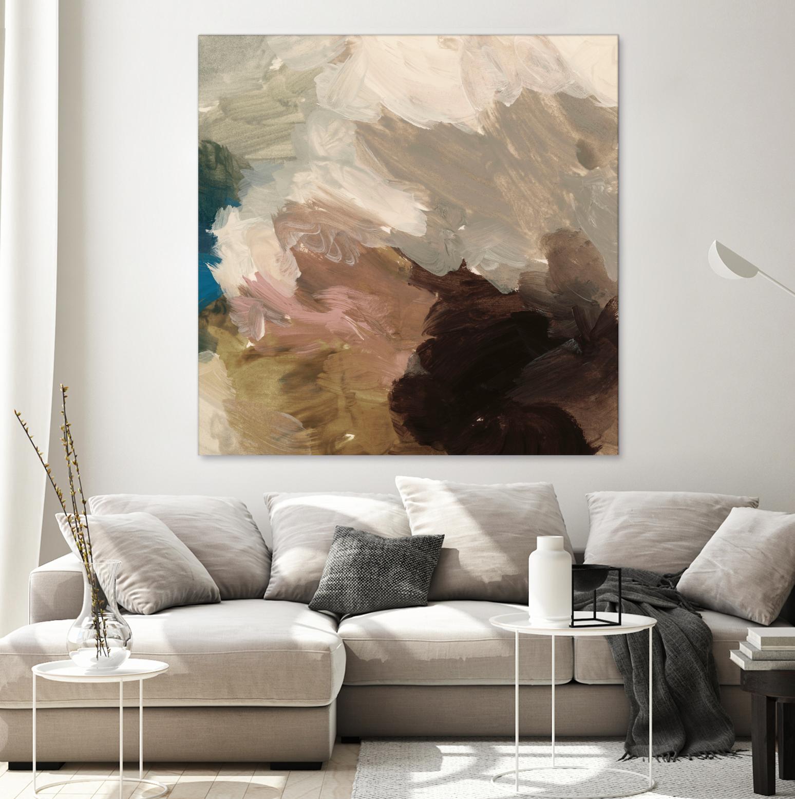 Color Meld II by Victoria Barnes on GIANT ART - beige abstract abstract