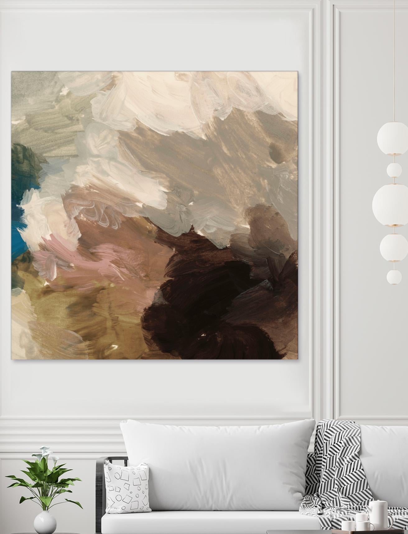 Color Meld II by Victoria Barnes on GIANT ART - beige abstract abstract