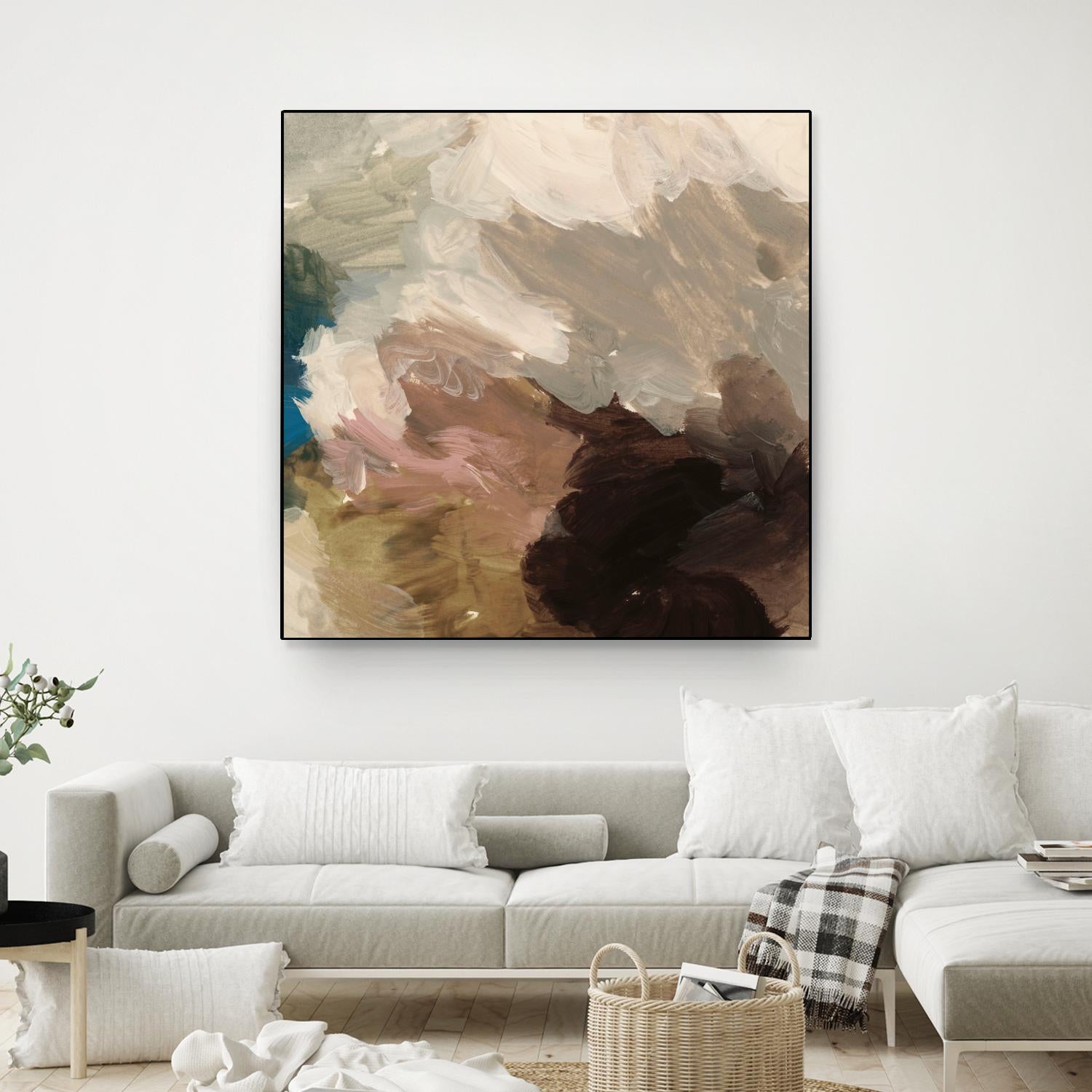 Color Meld II by Victoria Barnes on GIANT ART - beige abstract abstract