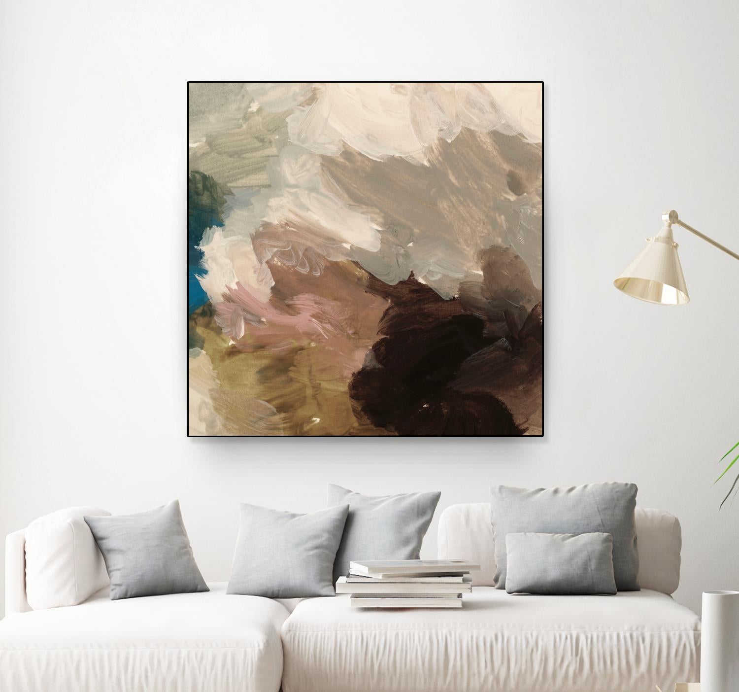 Color Meld II by Victoria Barnes on GIANT ART - beige abstract abstract