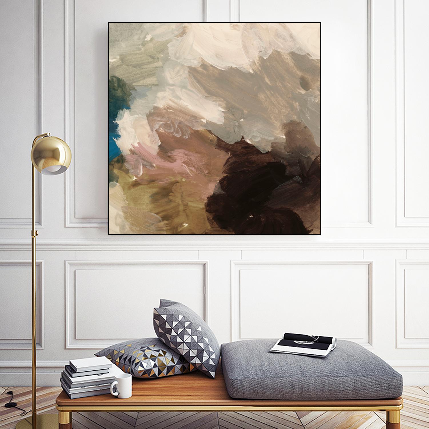 Color Meld II by Victoria Barnes on GIANT ART - beige abstract abstract