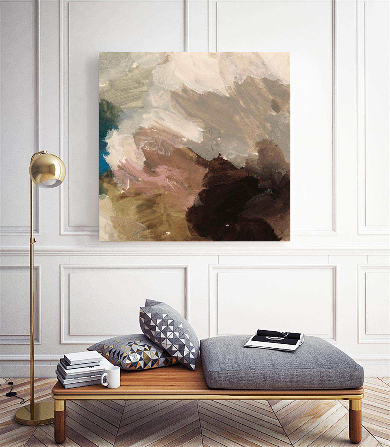 Color Meld II by Victoria Barnes on GIANT ART - beige abstract abstract