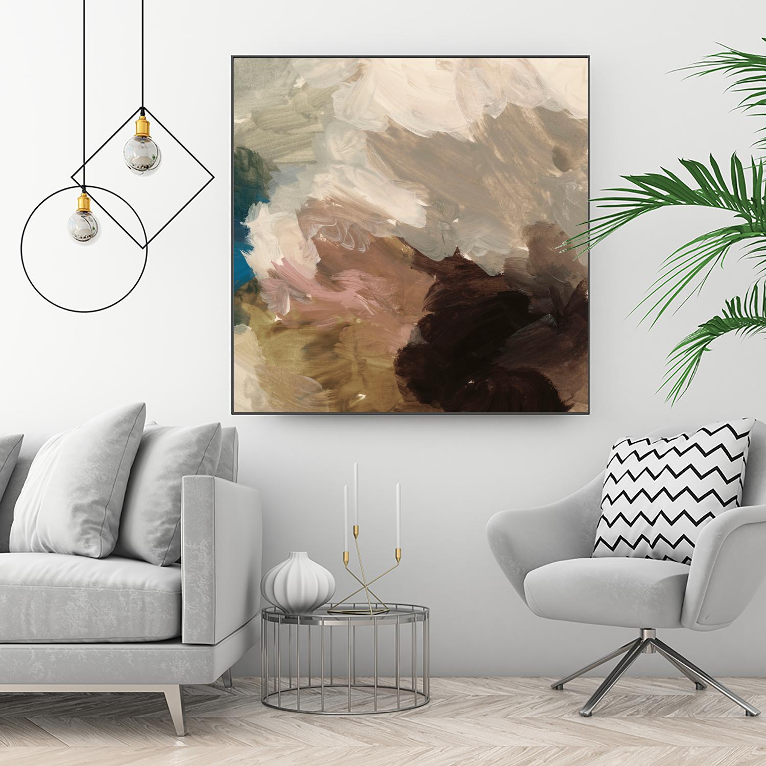 Color Meld II by Victoria Barnes on GIANT ART - beige abstract abstract