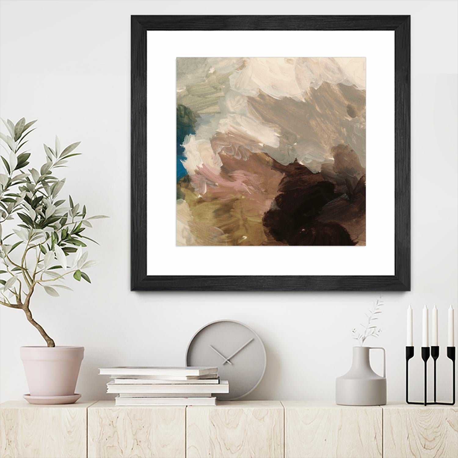 Color Meld II by Victoria Barnes on GIANT ART - beige abstract abstract