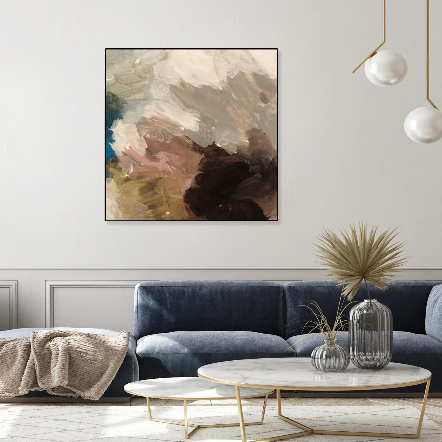 Color Meld II by Victoria Barnes on GIANT ART - beige abstract abstract