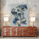 Crystal & Stone I by Joyce Combs on GIANT ART - beige abstract abstract