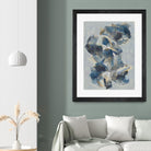 Crystal & Stone I by Joyce Combs on GIANT ART - beige abstract abstract