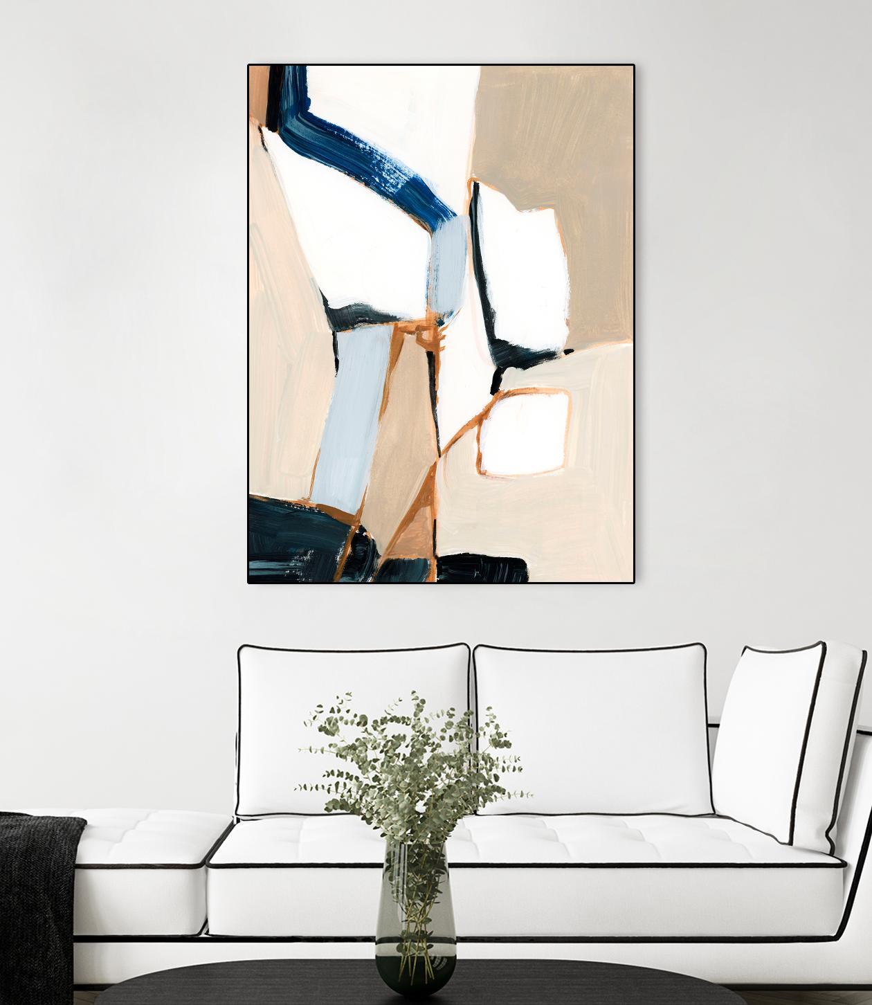 Diagramme I by Victoria Barnes on GIANT ART - beige abstract abstract