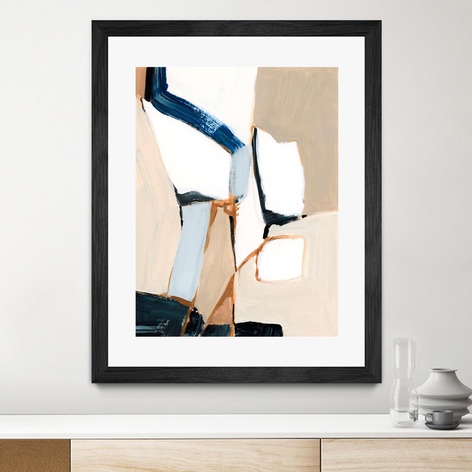 Diagramme I by Victoria Barnes on GIANT ART - beige abstract abstract