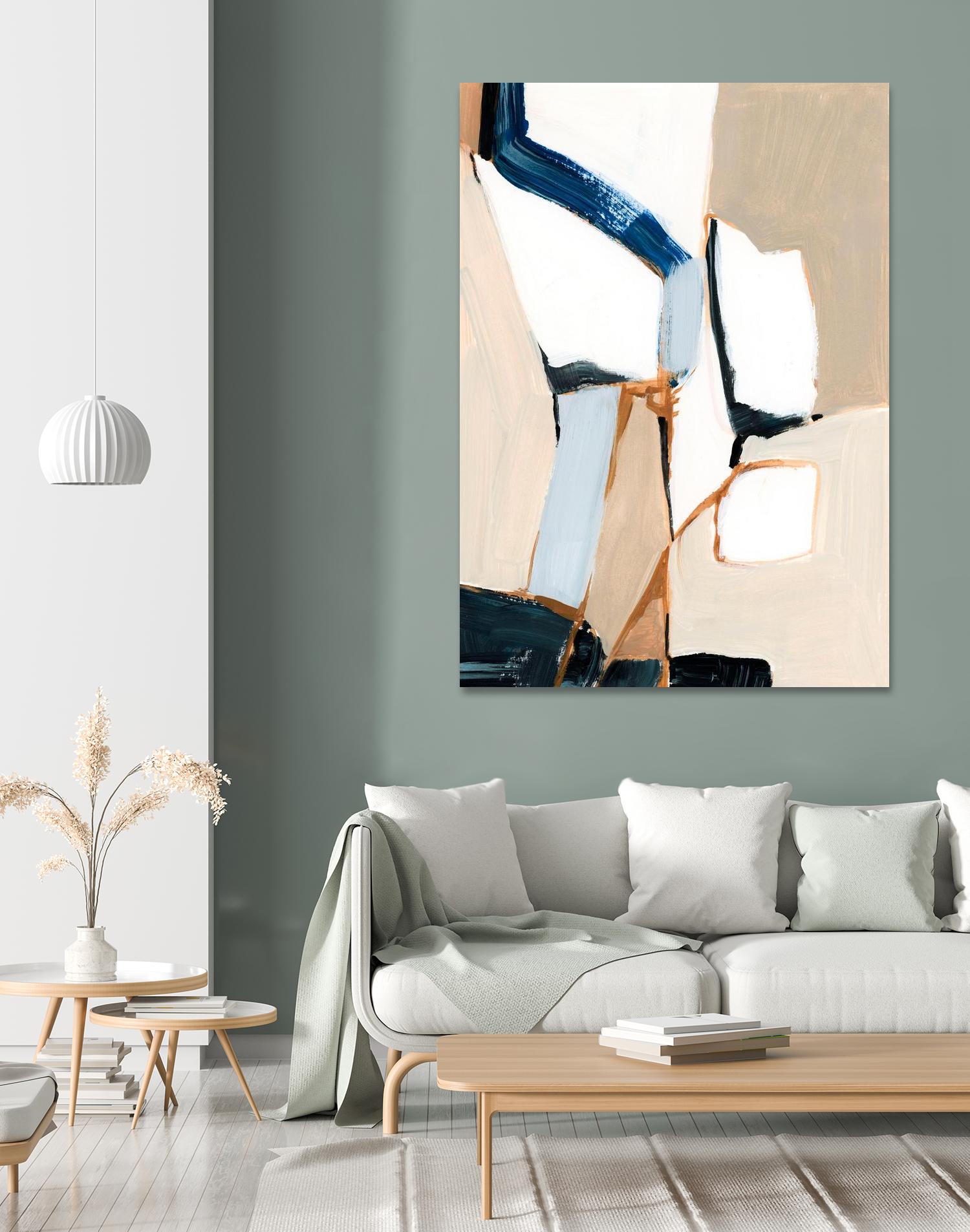 Diagramme I by Victoria Barnes on GIANT ART - beige abstract abstract