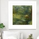 Encaustic Tile in Multi IV by Sharon Gordon on GIANT ART - orange abstract abstract