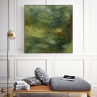 Encaustic Tile in Multi IV by Sharon Gordon on GIANT ART - orange abstract abstract