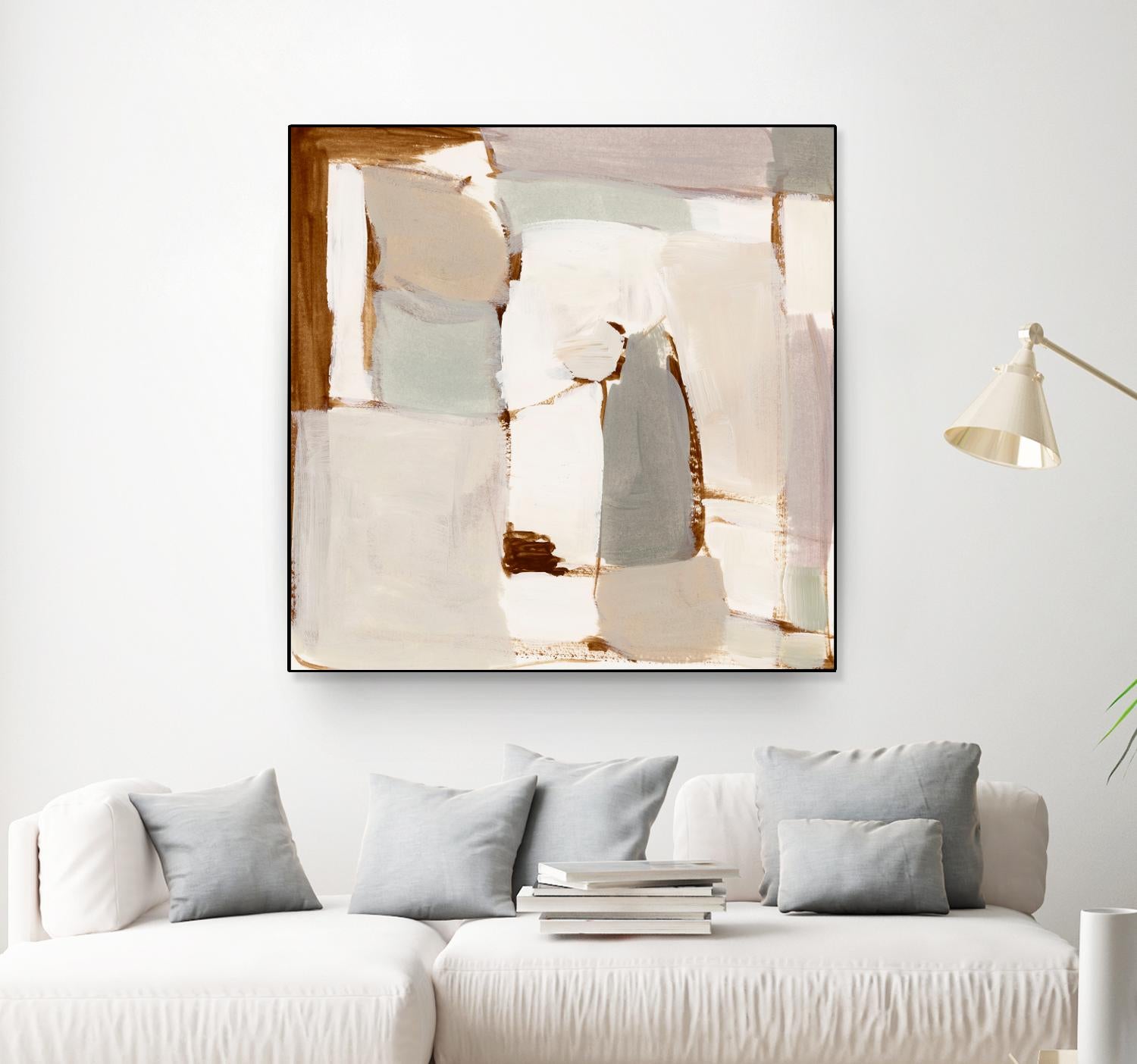 Mint Chip II by Victoria Barnes on GIANT ART - white abstract abstract