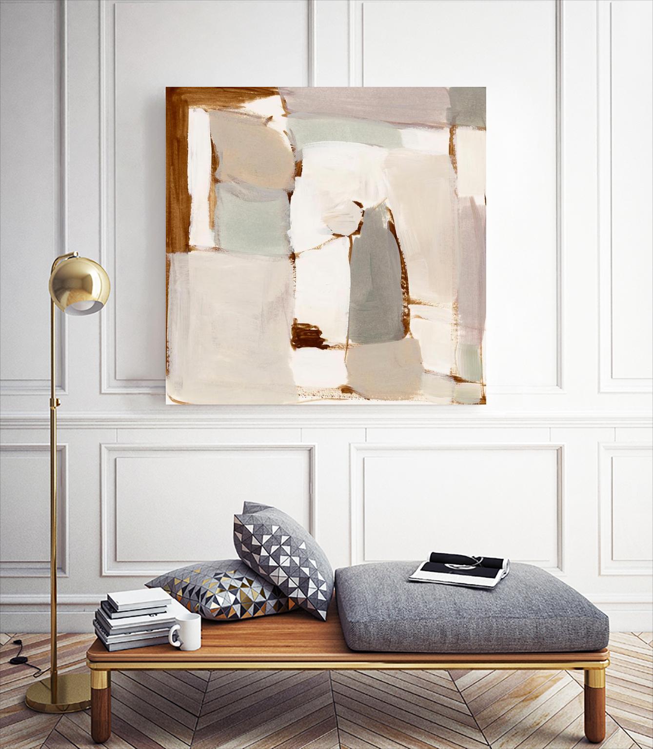 Mint Chip II by Victoria Barnes on GIANT ART - white abstract abstract