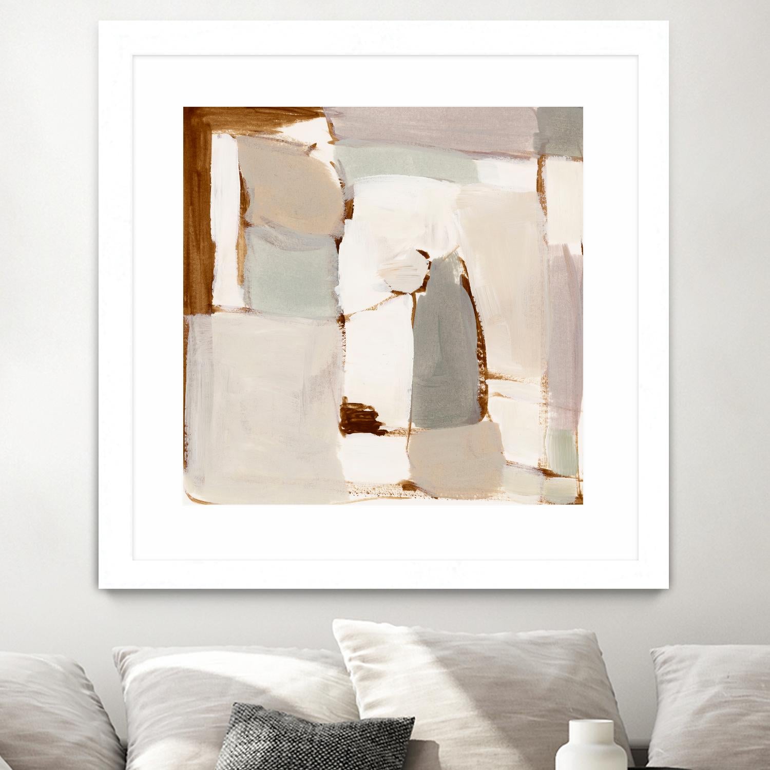 Mint Chip II by Victoria Barnes on GIANT ART - white abstract abstract