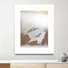 Gold Divided I by Kent Youngstrom on GIANT ART - gold abstract abstrait