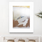 Gold Divided I by Kent Youngstrom on GIANT ART - gold abstract abstrait