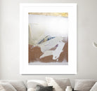 Gold Divided I by Kent Youngstrom on GIANT ART - gold abstract abstrait