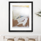 Gold Divided I by Kent Youngstrom on GIANT ART - gold abstract abstrait