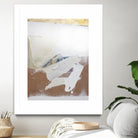 Gold Divided I by Kent Youngstrom on GIANT ART - gold abstract abstrait