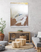 Gold Divided I by Kent Youngstrom on GIANT ART - gold abstract abstrait