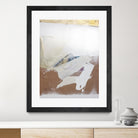 Gold Divided I by Kent Youngstrom on GIANT ART - gold abstract abstrait