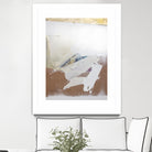 Gold Divided I by Kent Youngstrom on GIANT ART - gold abstract abstrait