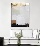 Gold Divided II by Kent Youngstrom on GIANT ART - gold abstract abstract