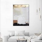 Gold Divided II by Kent Youngstrom on GIANT ART - gold abstract abstract