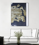 Gold Divided IV by Kent Youngstrom on GIANT ART - gold abstract abstract