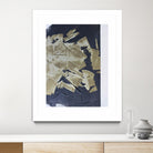 Gold Divided IV by Kent Youngstrom on GIANT ART - gold abstract abstract